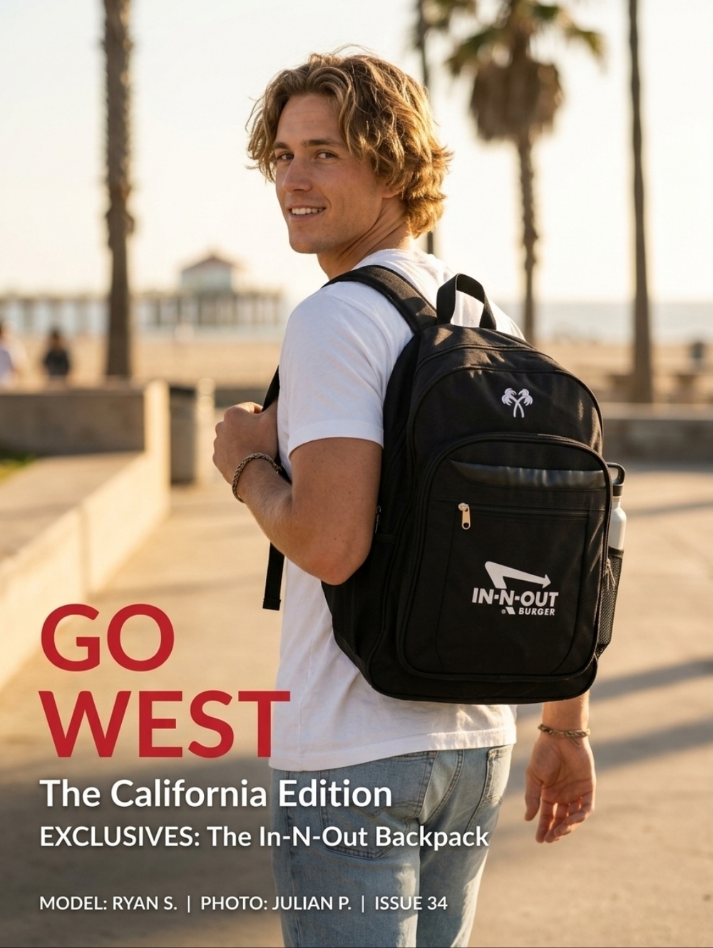 RARE In-N-Out Burger Associate Backpack - Employee Exclusive